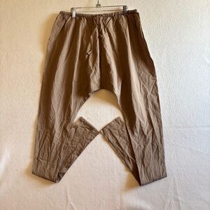 Anokhi Fitted Churidar Organic Cotton Harem Pants Size S